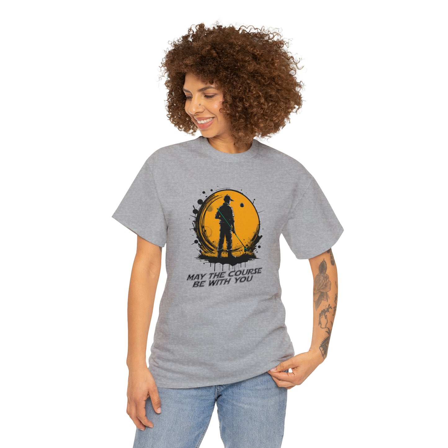 May the course be with you t-shirt