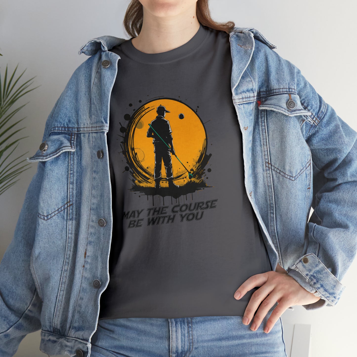 May the course be with you t-shirt
