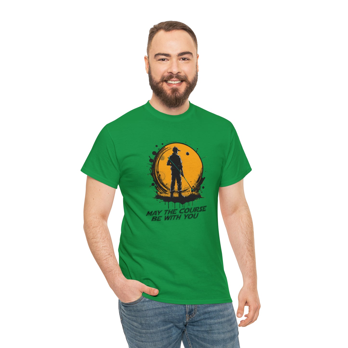 May the course be with you t-shirt