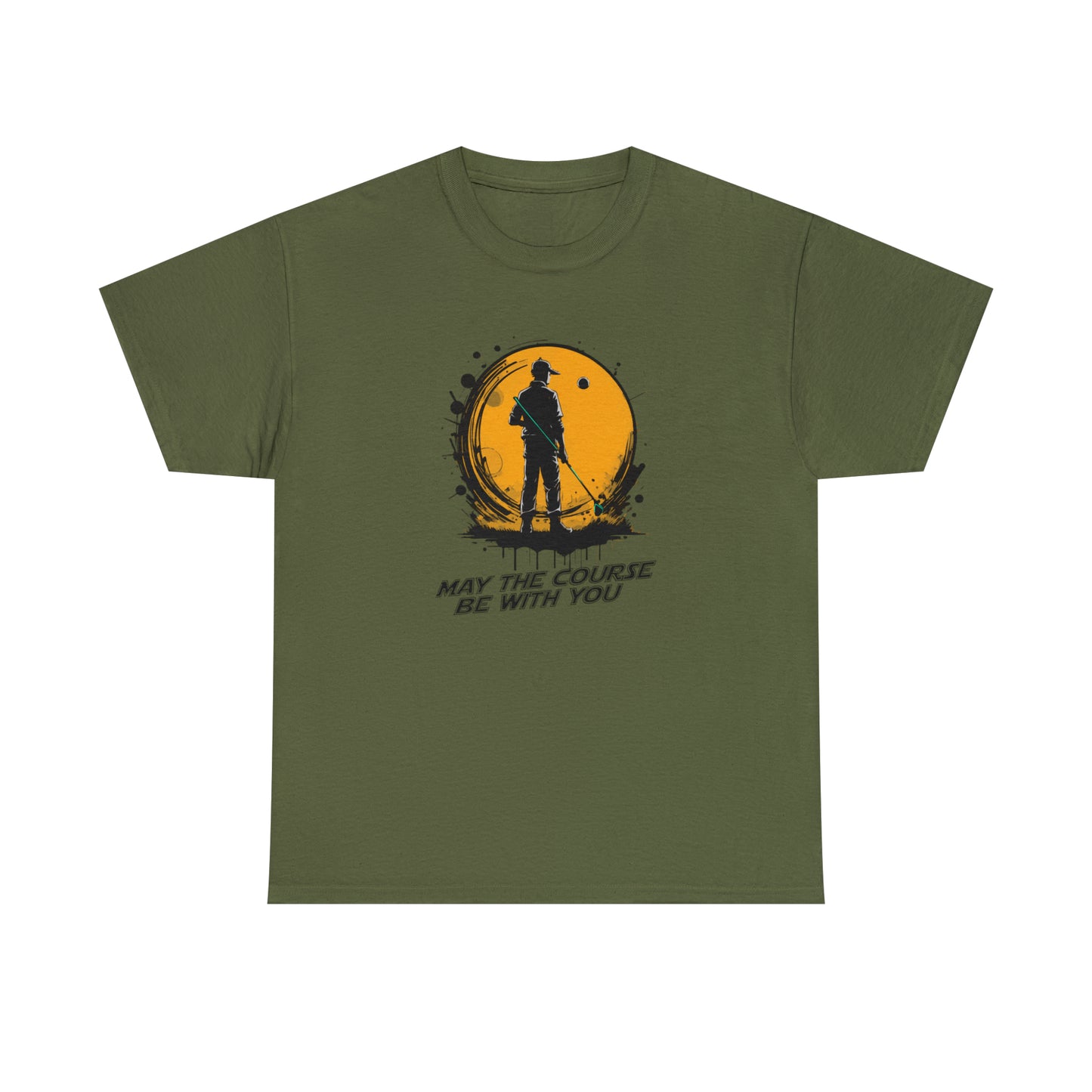 May the course be with you t-shirt