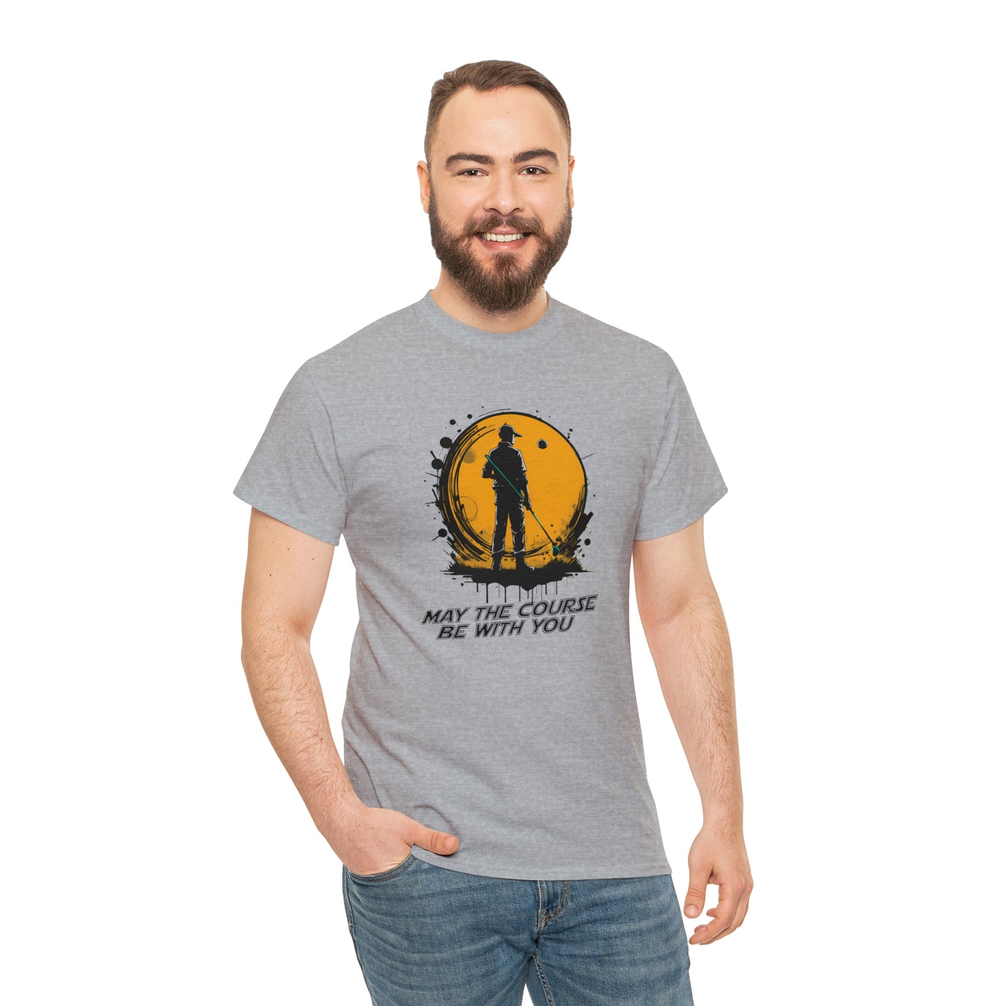 May the course be with you t-shirt
