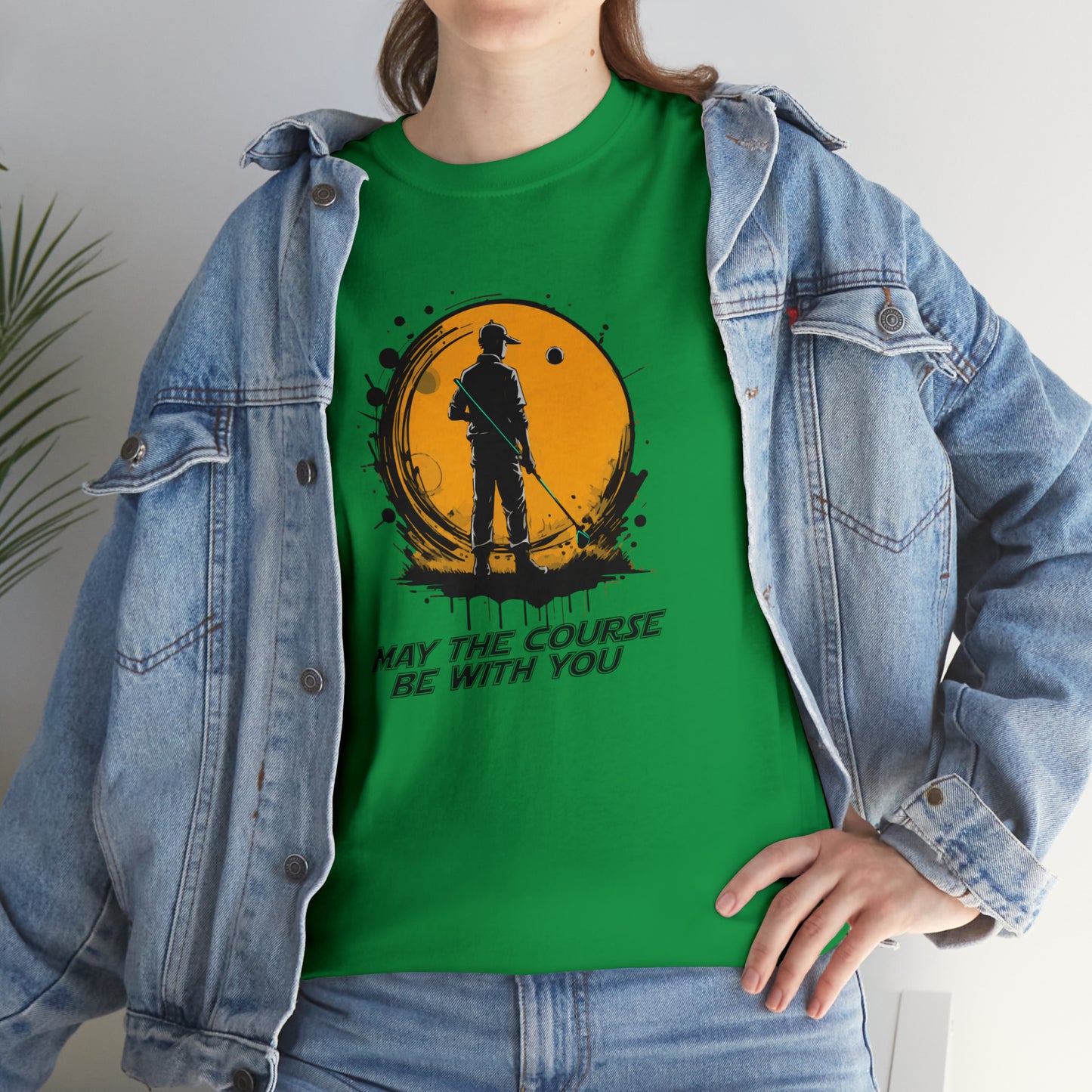 May the course be with you t-shirt