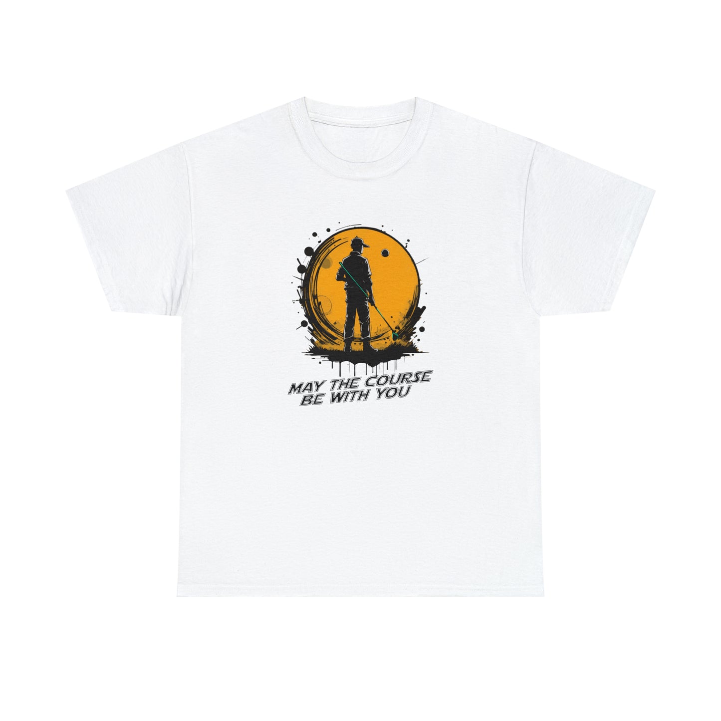 May the course be with you t-shirt