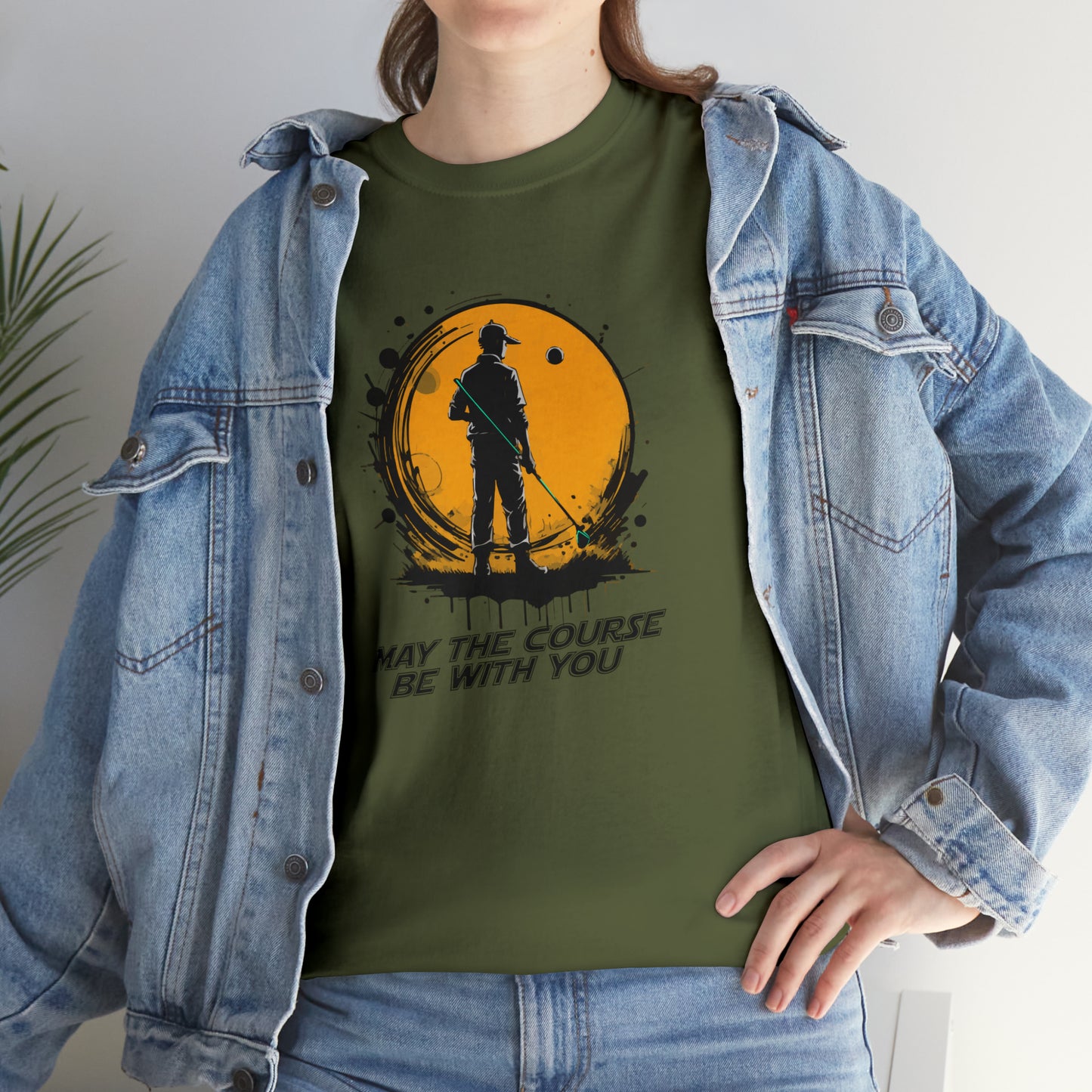 May the course be with you t-shirt