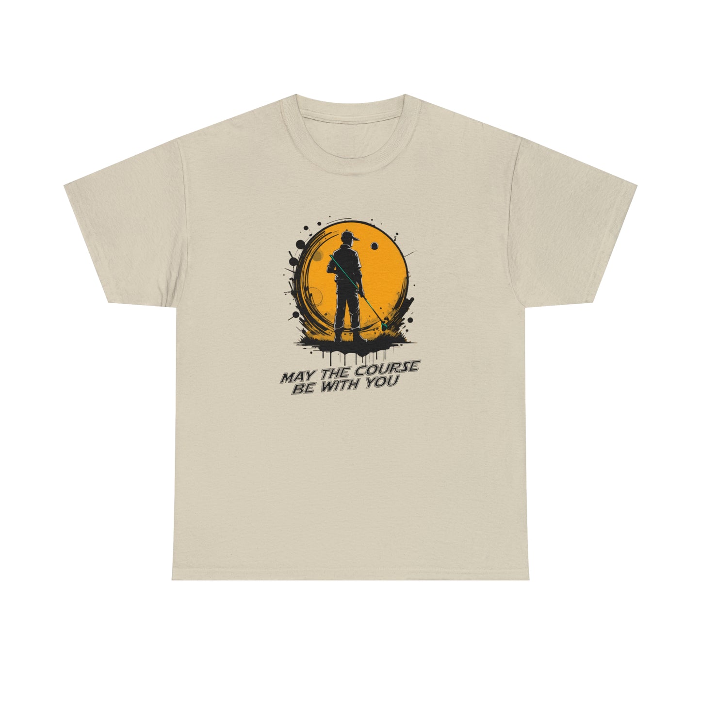 May the course be with you t-shirt