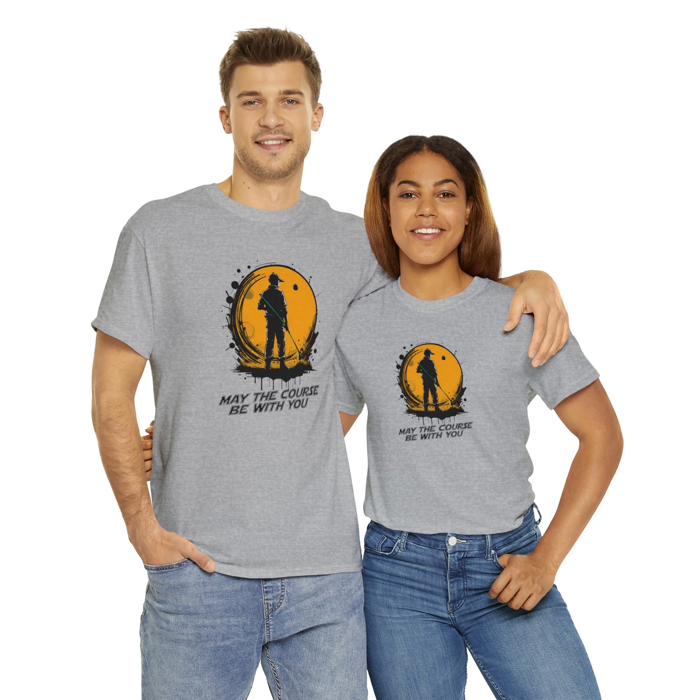 May the course be with you t-shirt