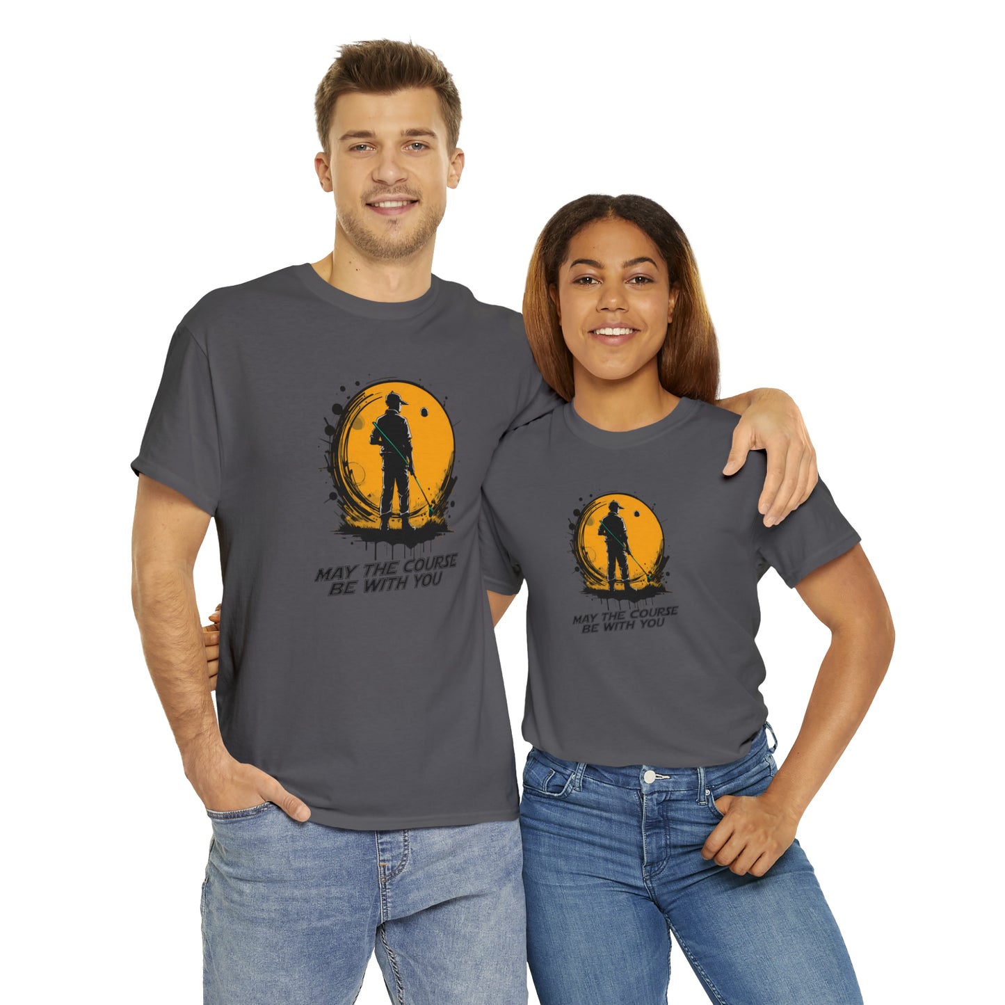 May the course be with you t-shirt