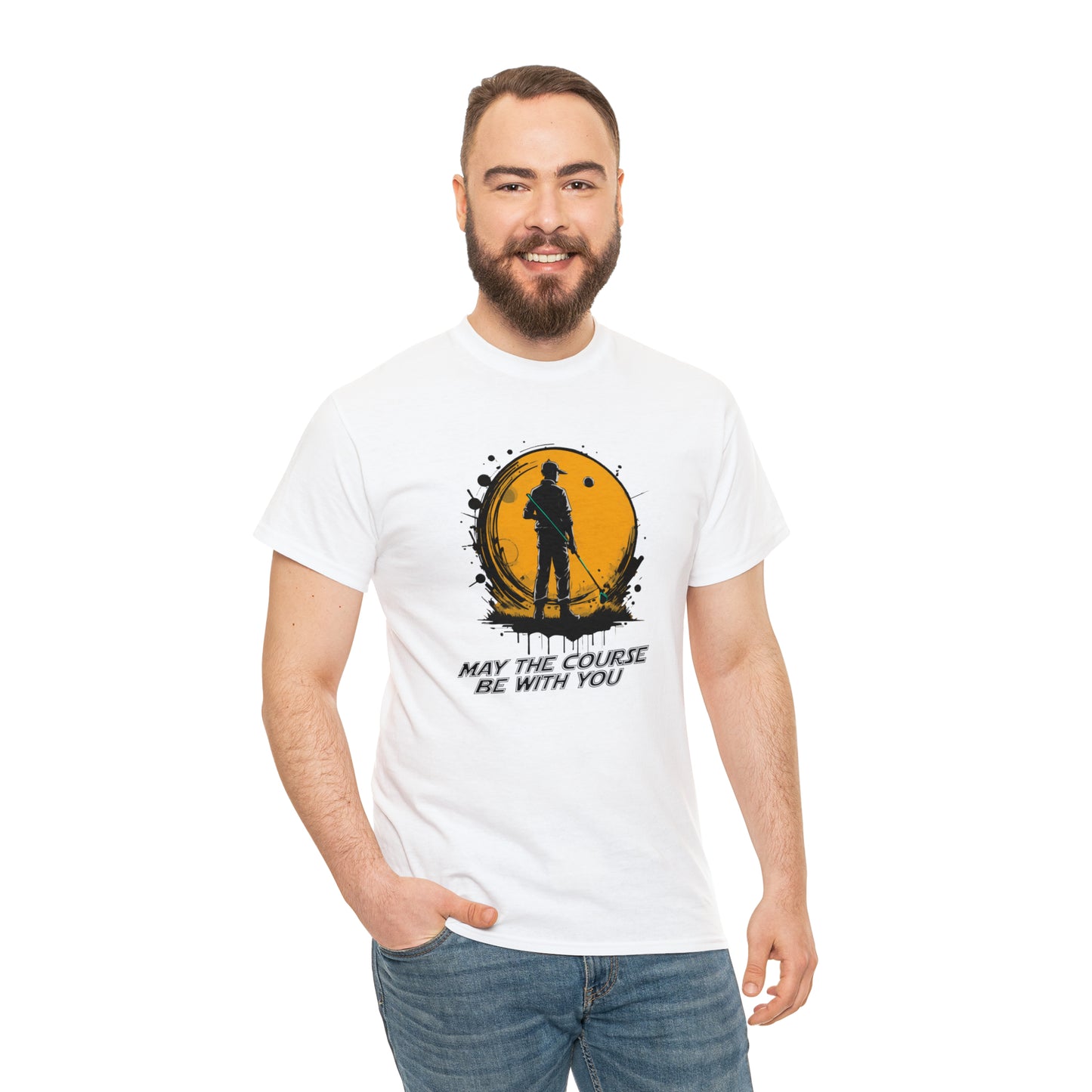 May the course be with you t-shirt