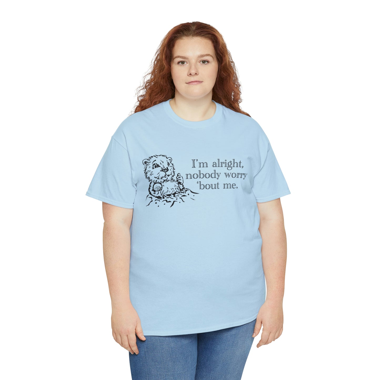 I'm alright dancing gopher (don't worry 'bout me) t-shirt