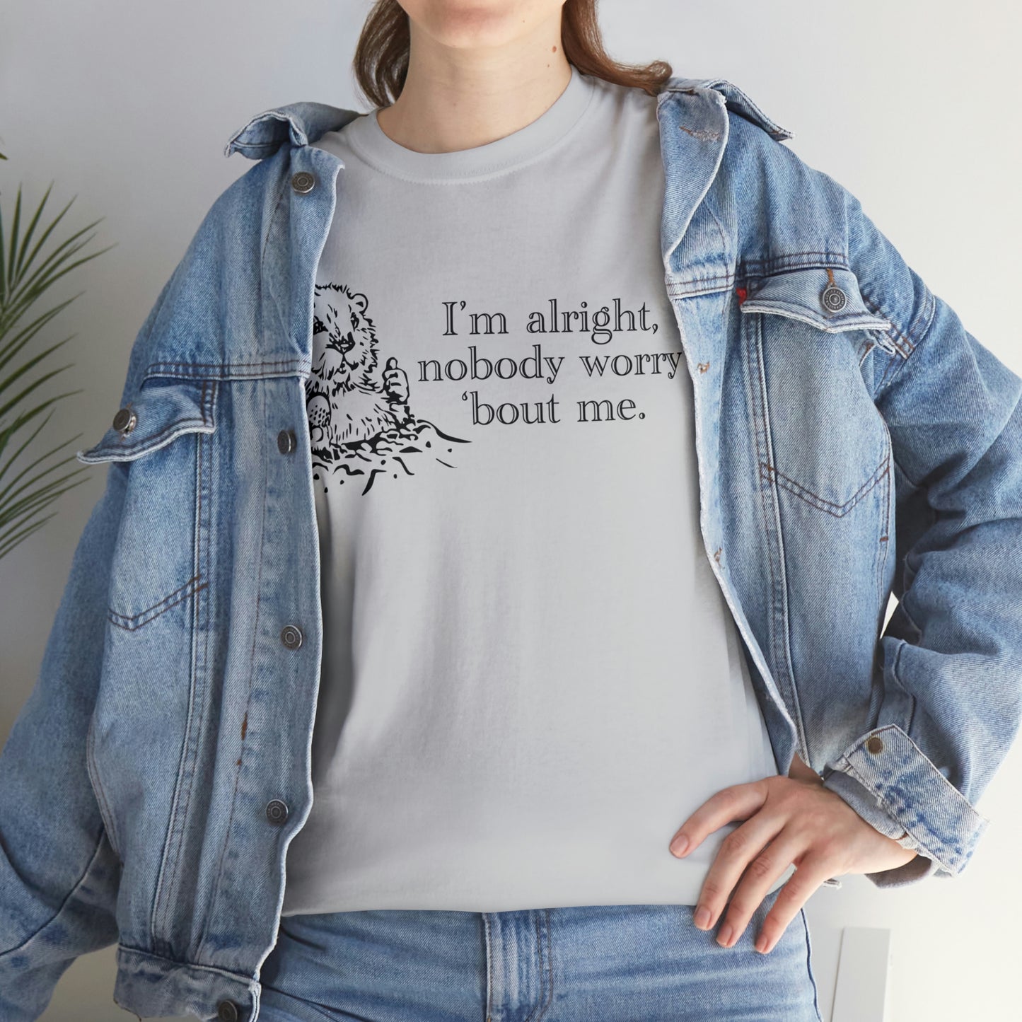 I'm alright dancing gopher (don't worry 'bout me) t-shirt