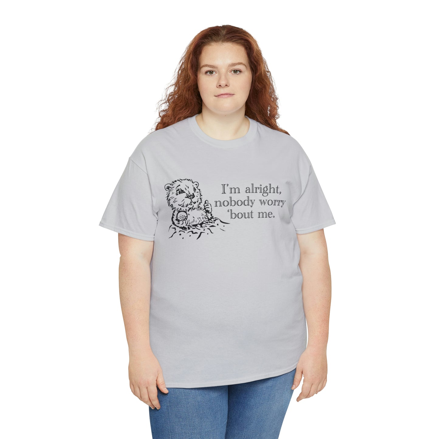 I'm alright dancing gopher (don't worry 'bout me) t-shirt