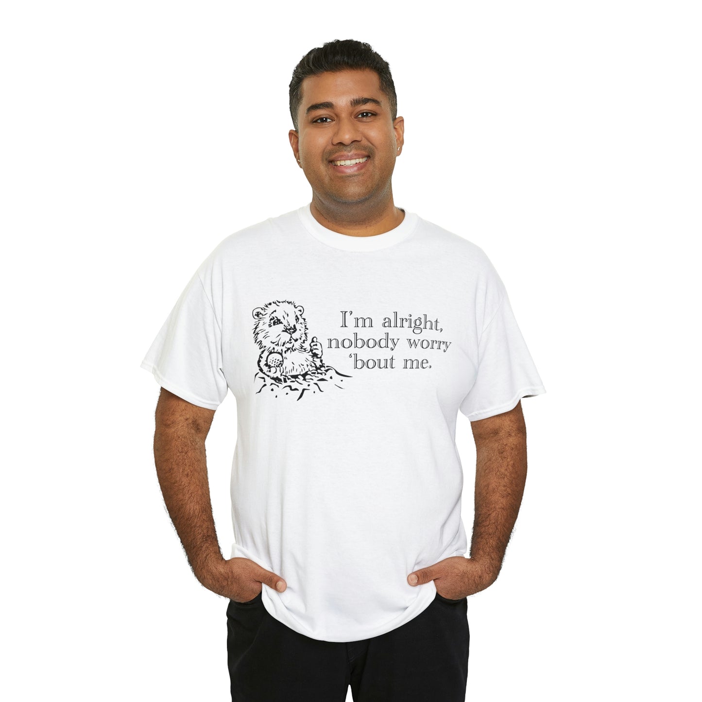 I'm alright dancing gopher (don't worry 'bout me) t-shirt
