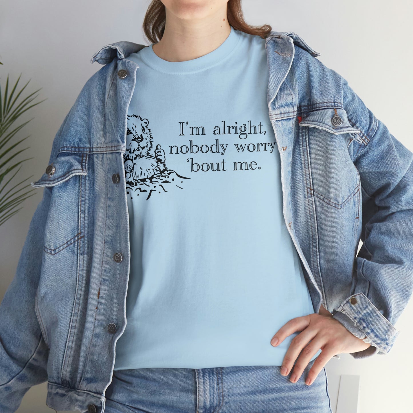I'm alright dancing gopher (don't worry 'bout me) t-shirt