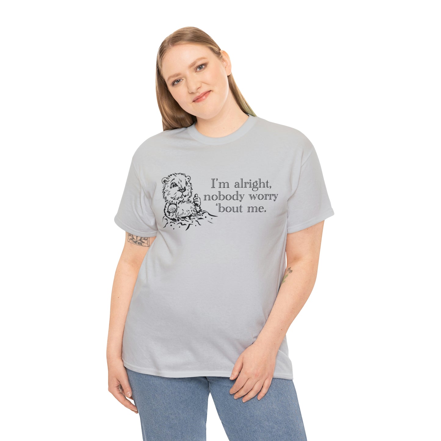 I'm alright dancing gopher (don't worry 'bout me) t-shirt