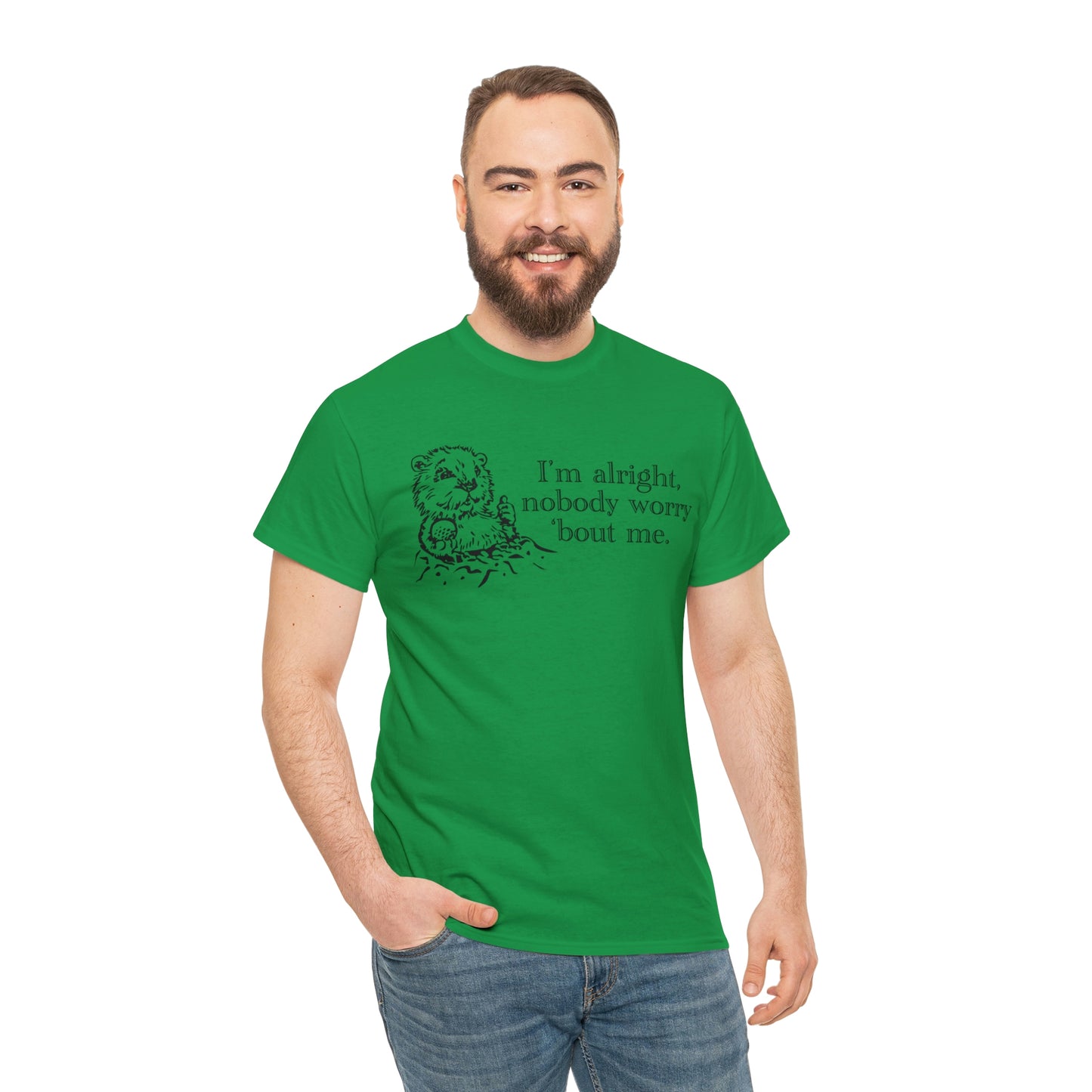 I'm alright dancing gopher (don't worry 'bout me) t-shirt