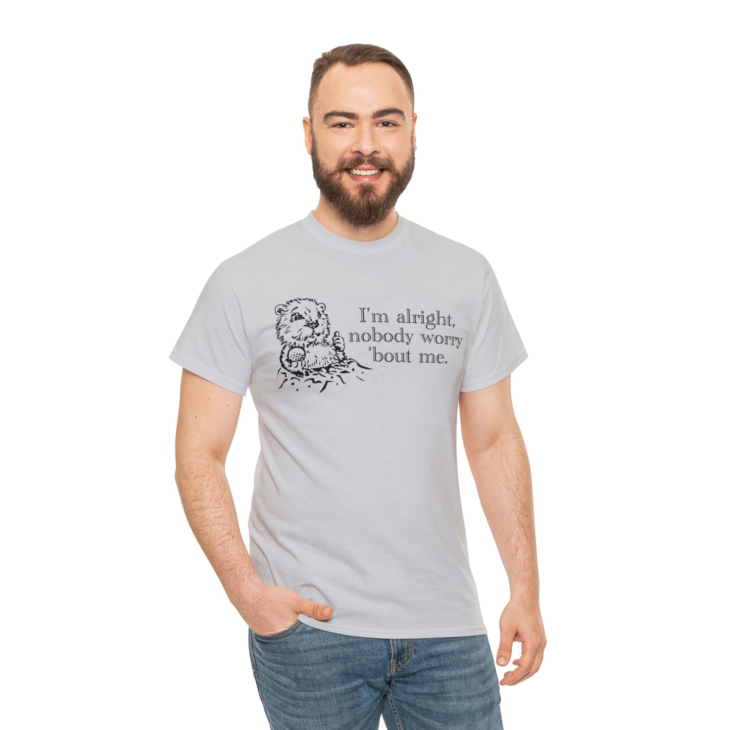 I'm alright dancing gopher (don't worry 'bout me) t-shirt