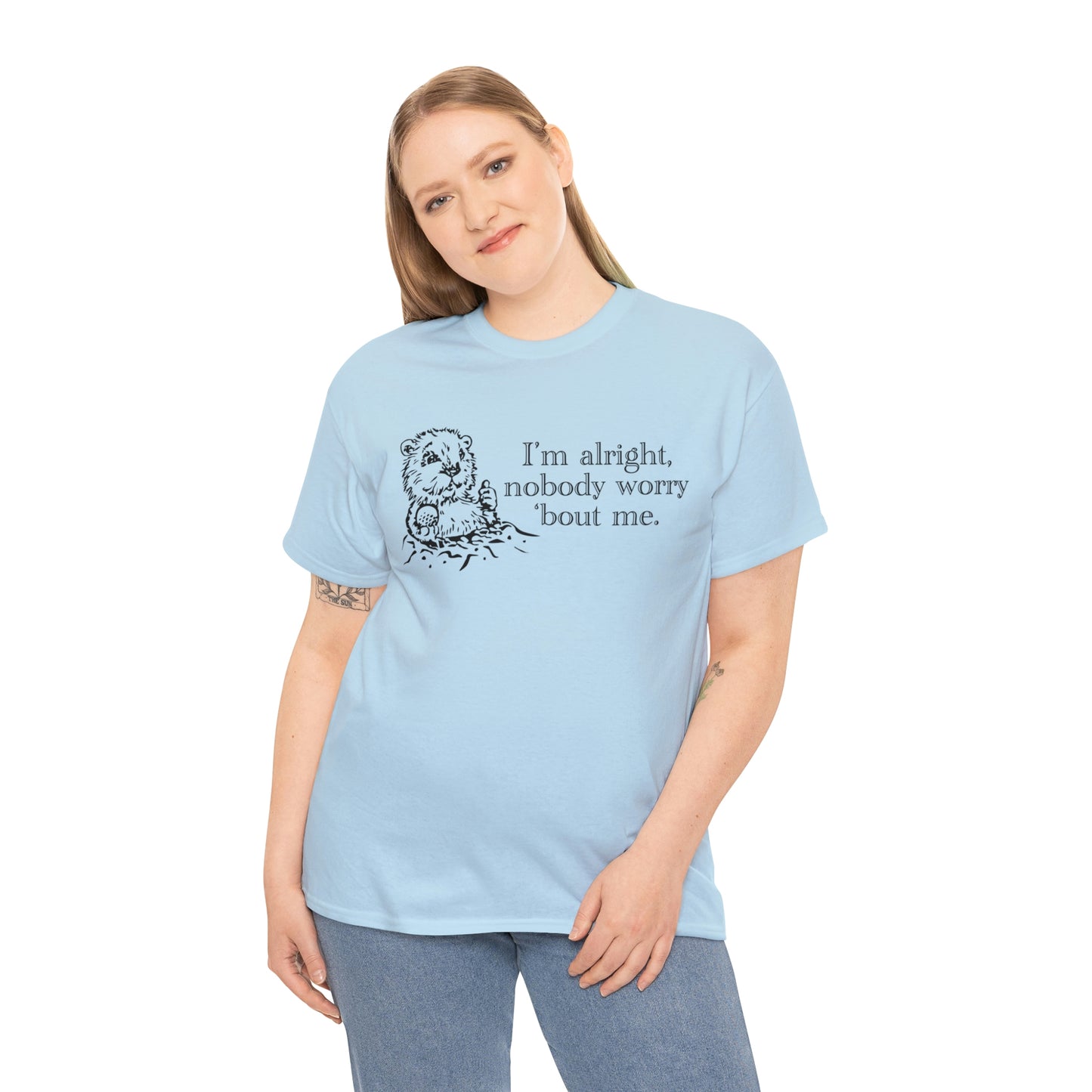 I'm alright dancing gopher (don't worry 'bout me) t-shirt