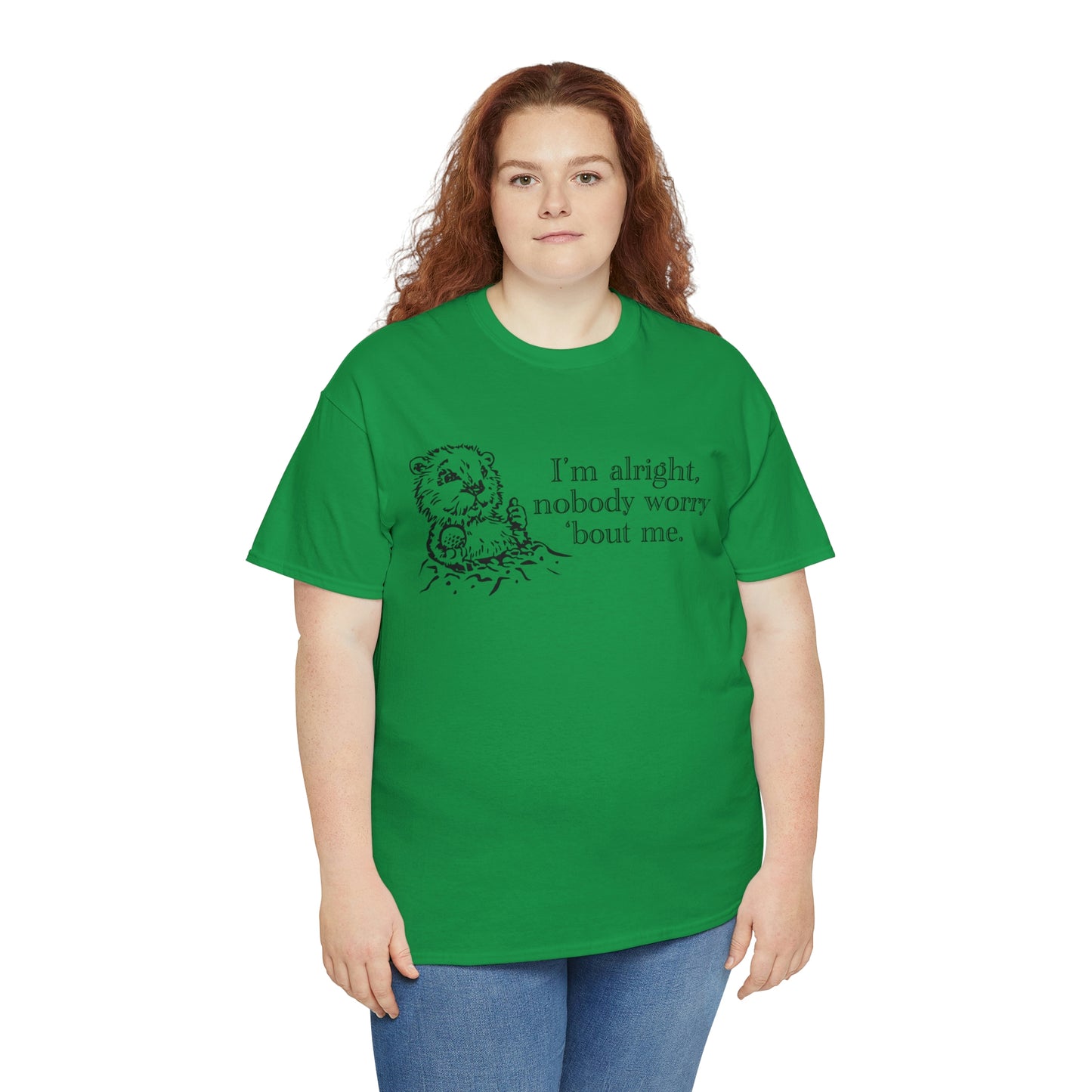 I'm alright dancing gopher (don't worry 'bout me) t-shirt