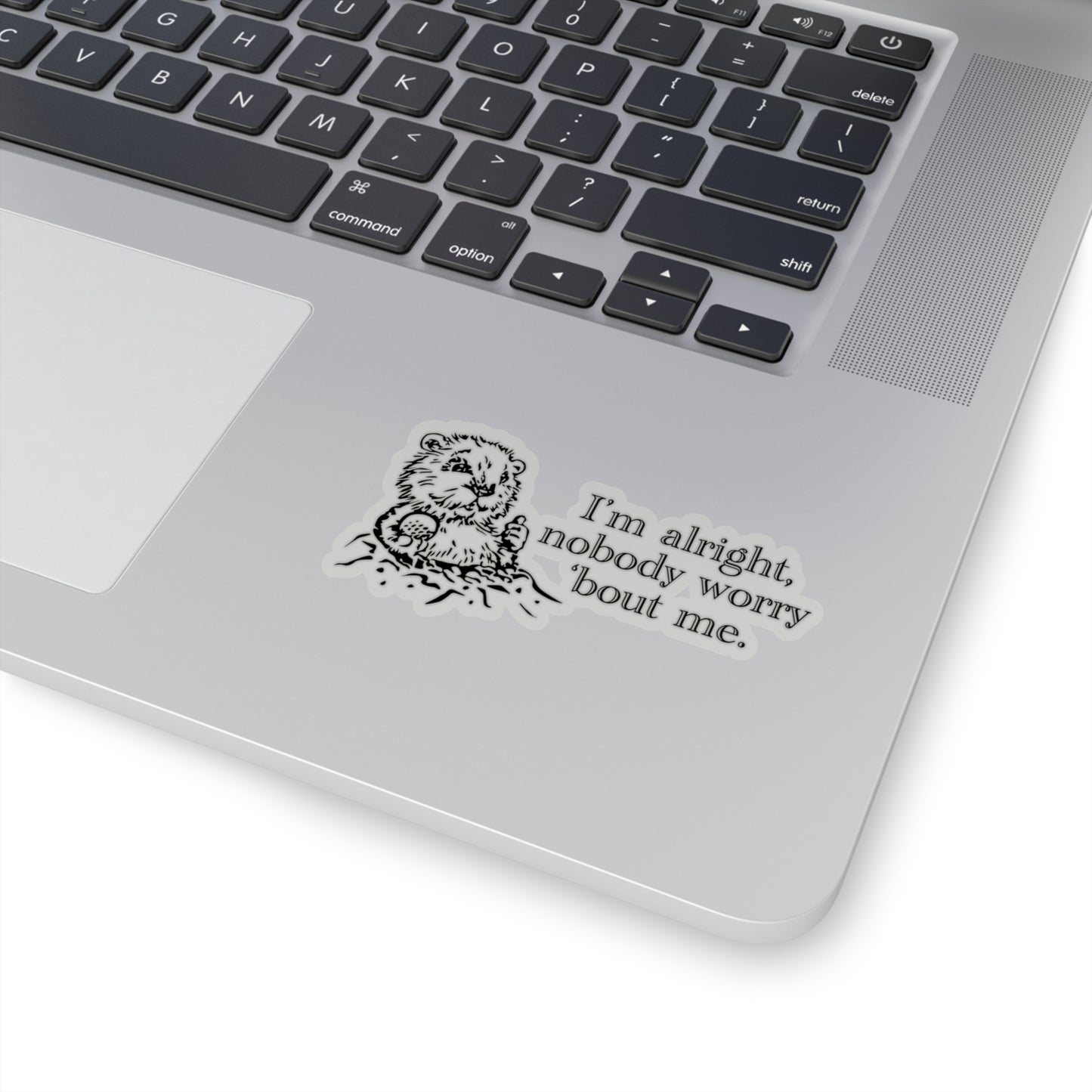 I'm alright dancing gopher (don't worry 'bout me) sticker
