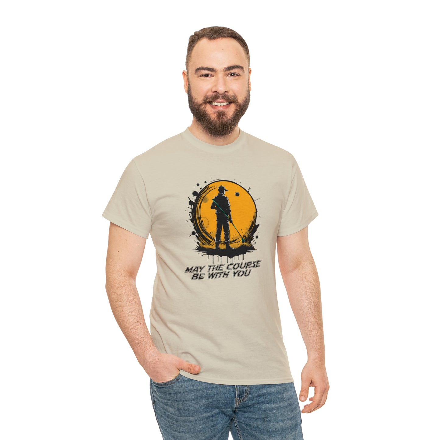 May the course be with you t-shirt