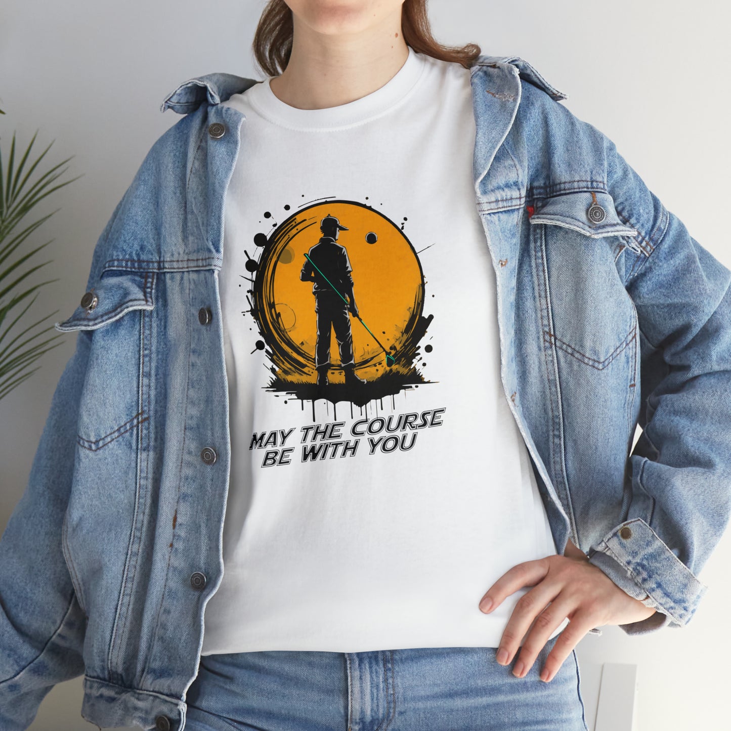 May the course be with you t-shirt