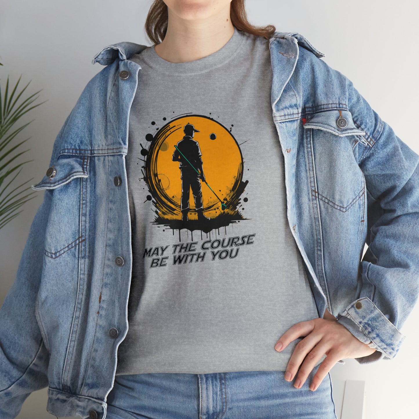 May the course be with you t-shirt