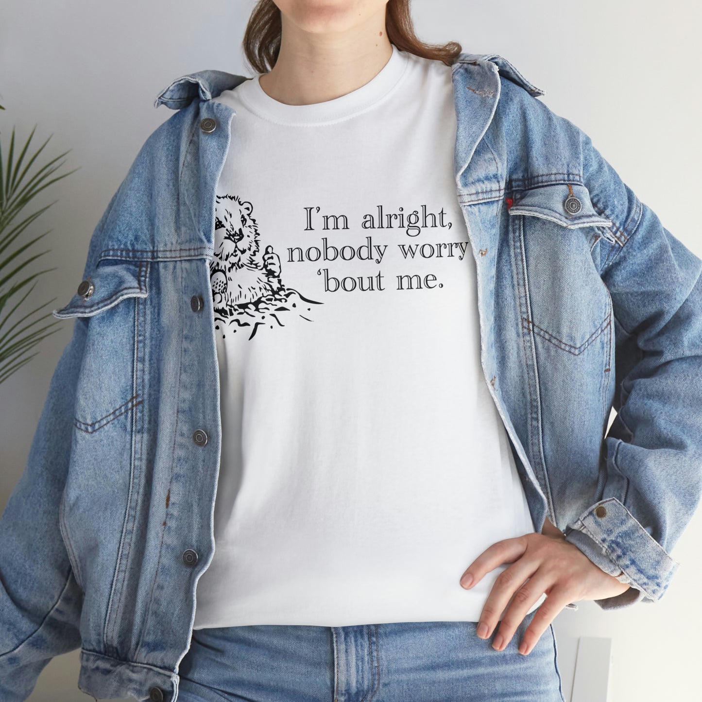 I'm alright dancing gopher (don't worry 'bout me) t-shirt