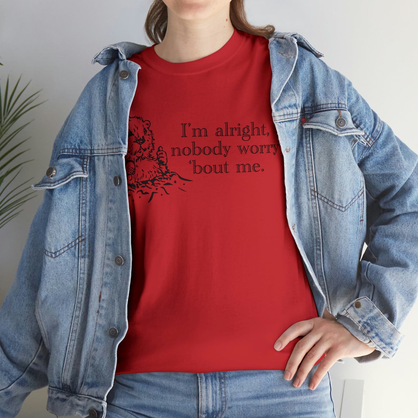 I'm alright dancing gopher (don't worry 'bout me) t-shirt